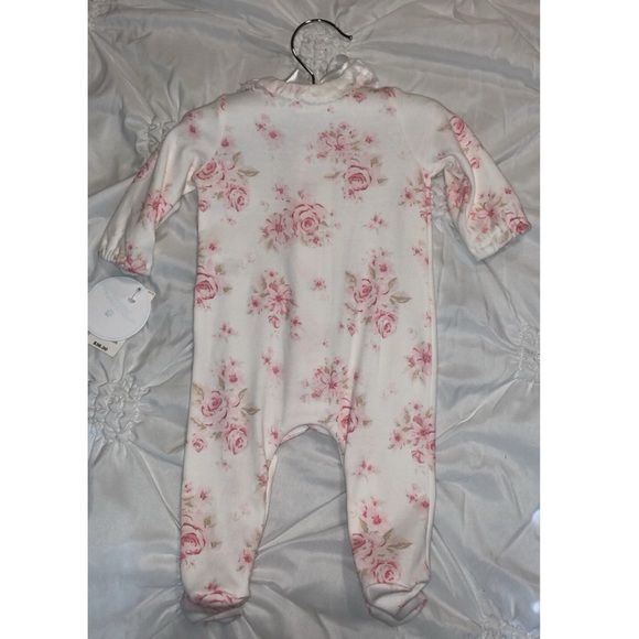 Edgehill Collection NWT Floral Footed Coverall - Picture 2 of 2